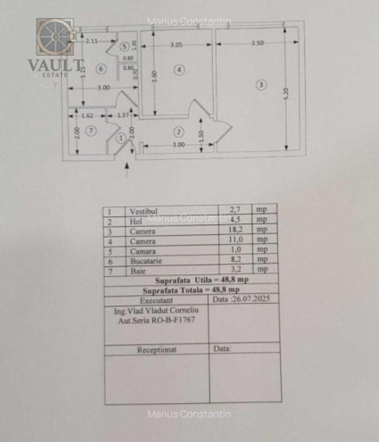 Apartament cu 2 camere Titan-Auchan Titan - 7