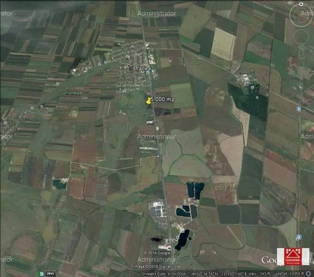 Teren pentru hala, Sofronea - 1