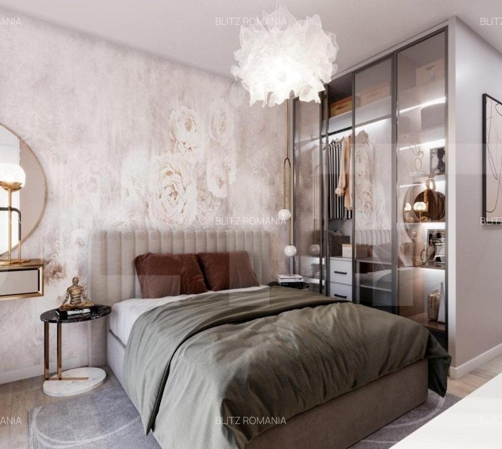 Apartament cu o camera, 37 mp, Ansamblu Rezidential, zona RIVUS - 6