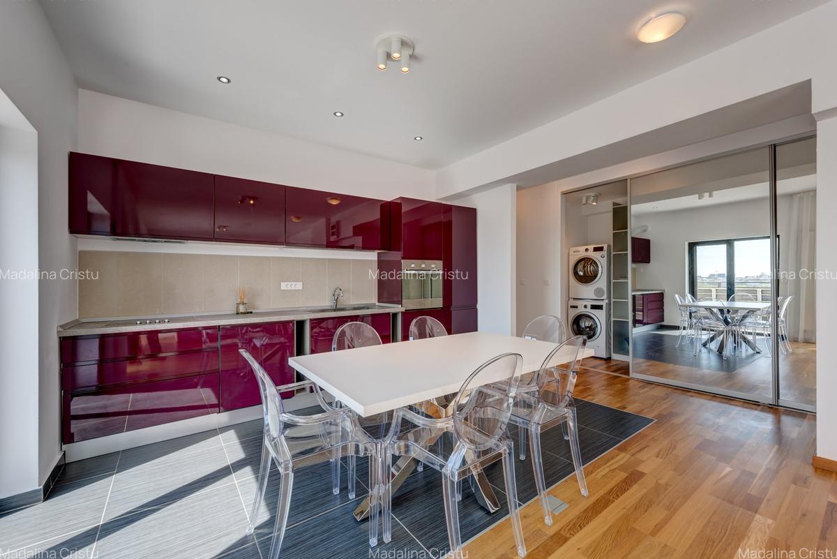 Apartament 3 camere penthouse cu vedere splendida, Baneasa Natura Residence - 11