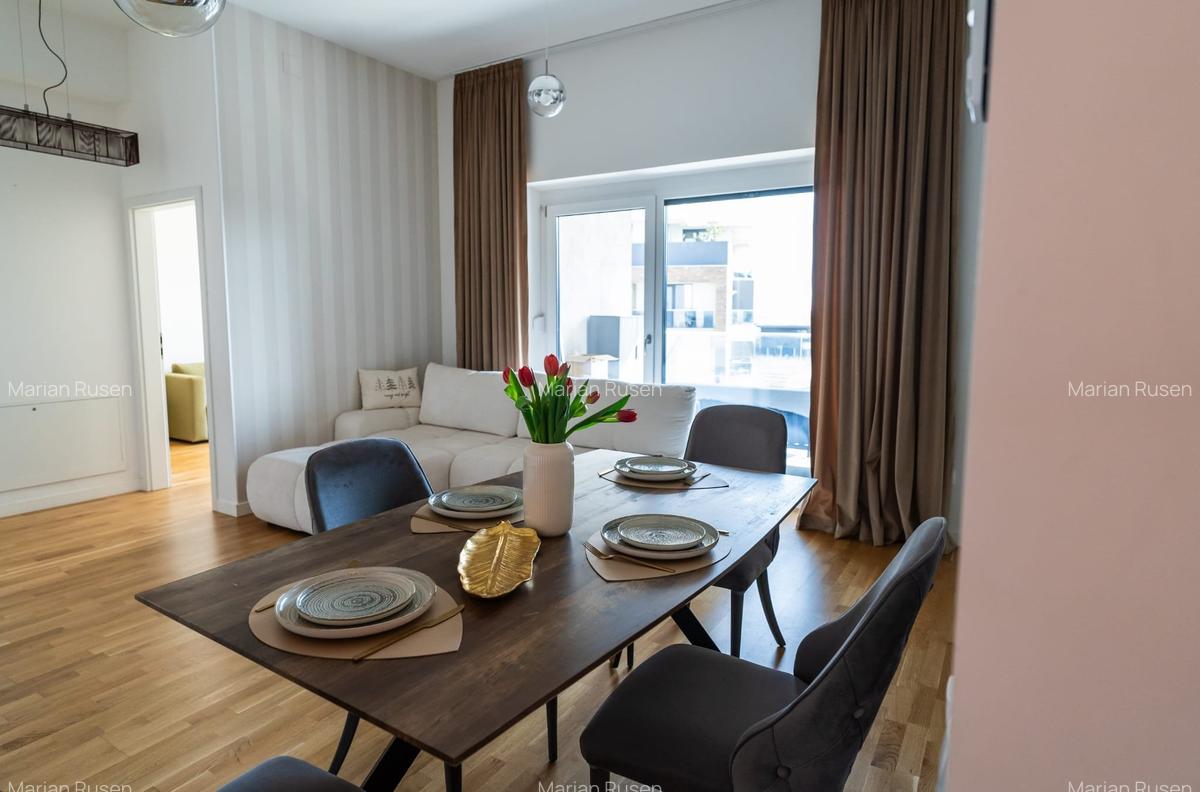 Apartament 3 cam. et. 2 din 3,bloc 2020,  LUX si Eleganta Pipera - Emil Racovita - 5