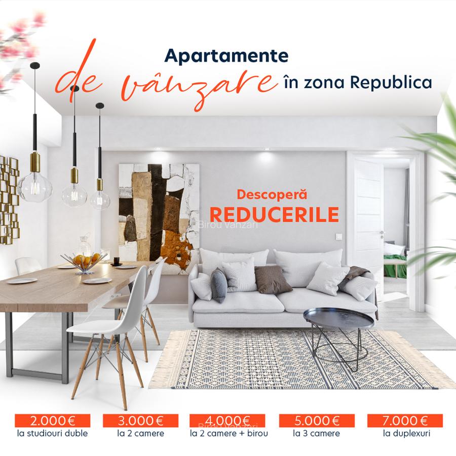 Studio Dublu cu gradina | Tip 2A | HILS Republica - 15