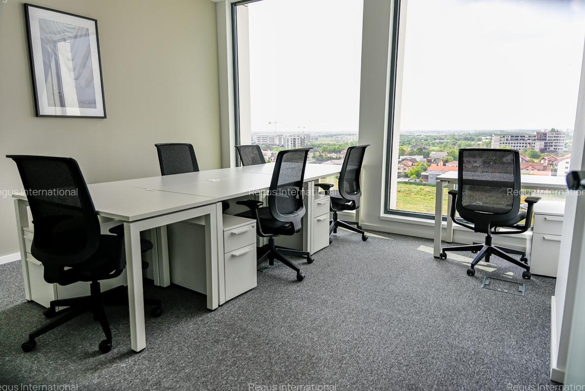 Spațiu de birou privat pentru 3 persoane în Regus Vox Technology Park - 4