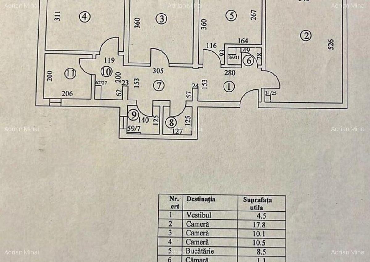Apartament 3 camere Decomandat Obor / Fainari - 7