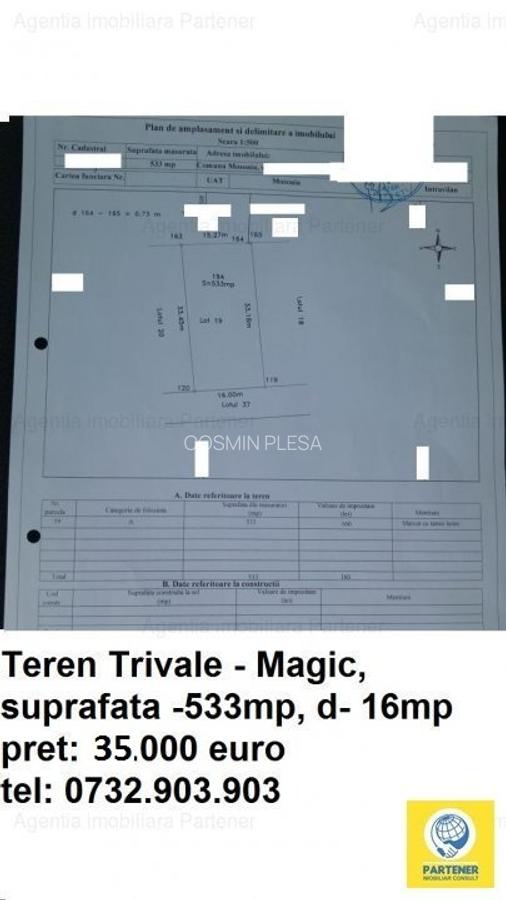 Terenuri Trivale, diverse suprafete, utilitati - 5