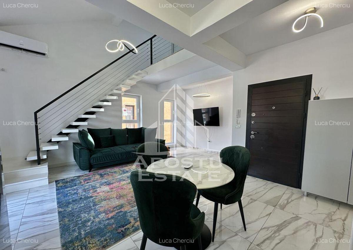 Penthouse cu 3 camere si 2 bai complet mobilat si utilat ... - 3