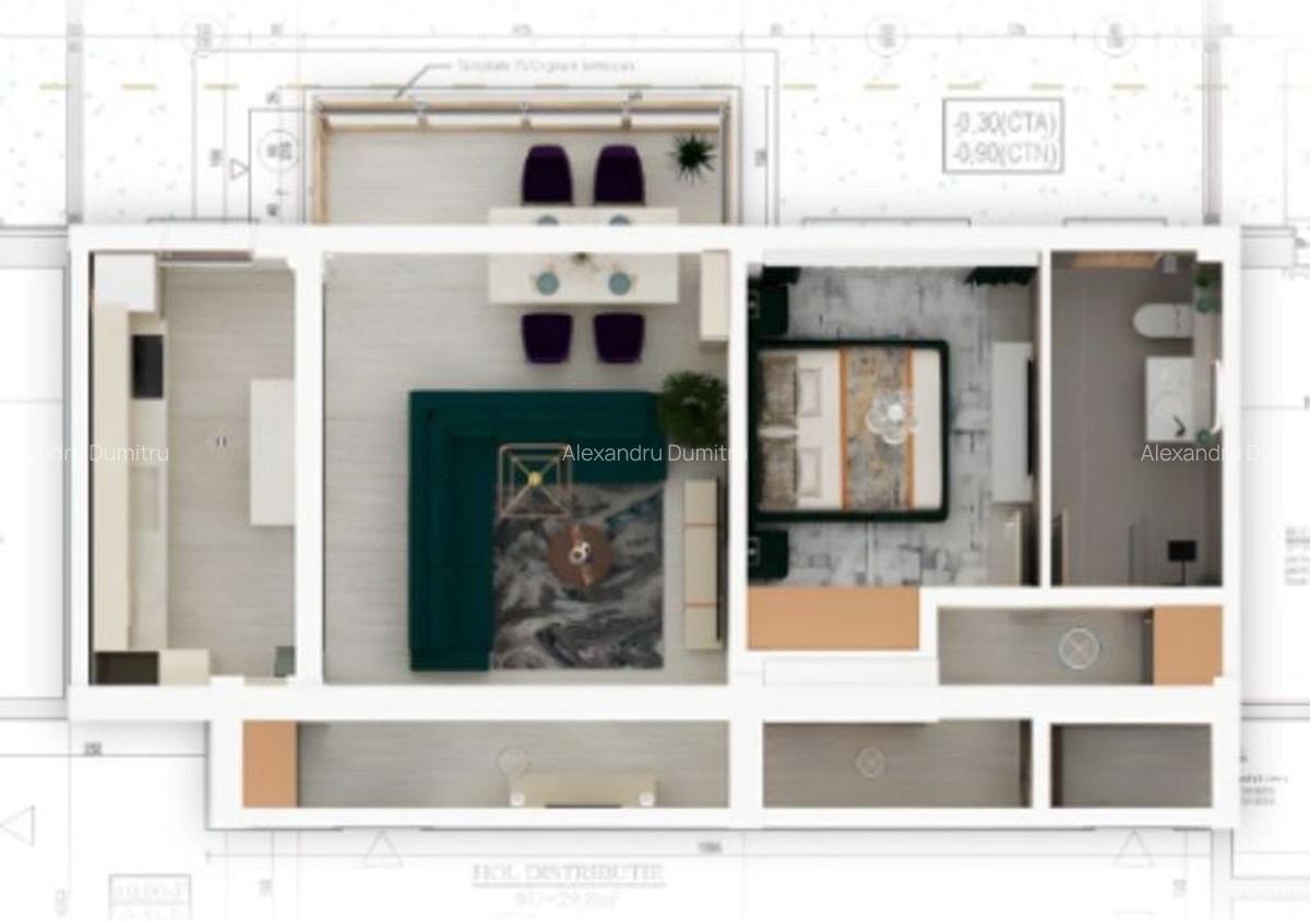 2 camere nou zona Nou Grigorescu premium cladire boutique - 3