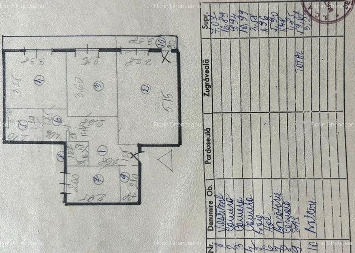 3cam.dec-1baie-disponibil imediat/Bvd Brancoveanu 130-132,sector 4 - 5
