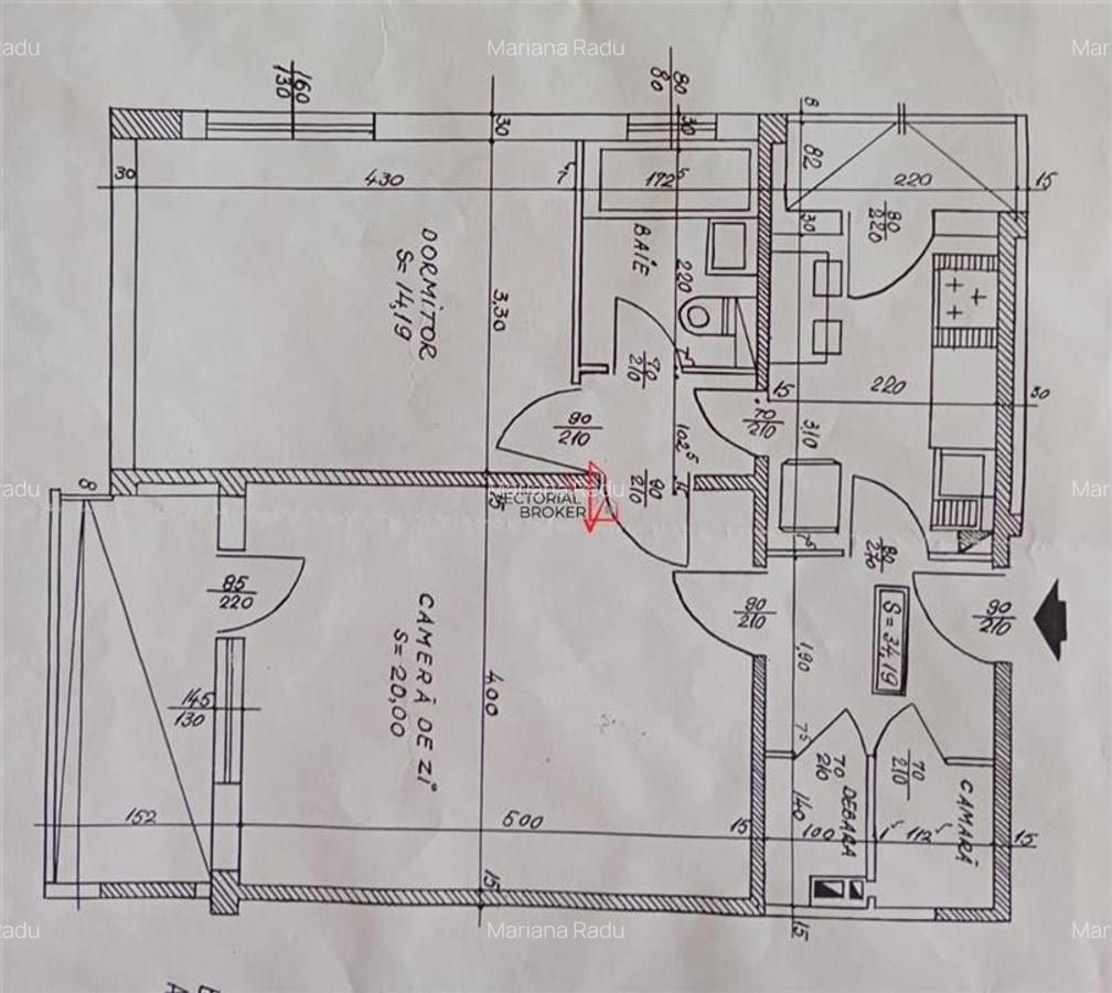 Apartament 2 camere, et.6, 2 balcoane, bloc reabilitat, Basarabia- Costin Georgi - 5