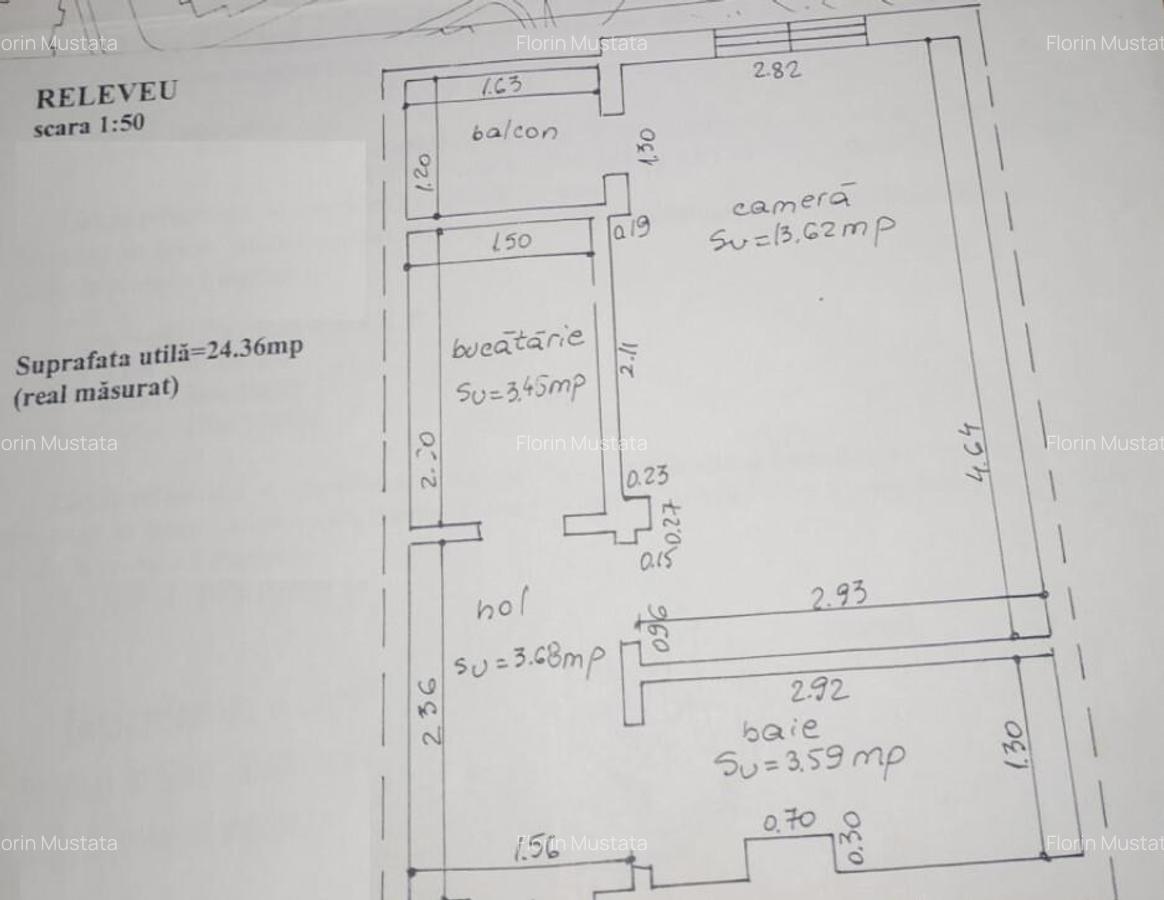 Etaj 1, garsoniera confort 1 Vidin, mobilat utilata. - 4