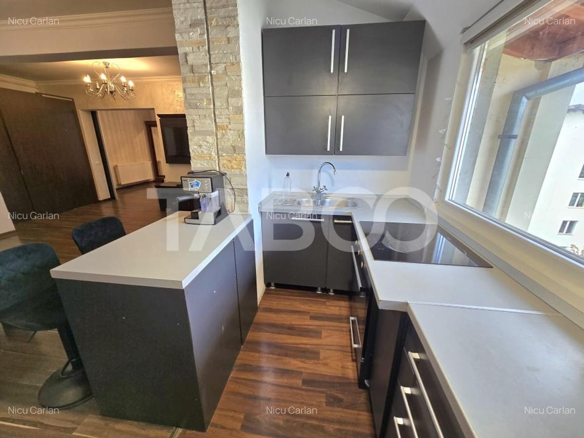 Apartament decomandat de vanzare cu 3 camere mobilat in Turnisor Sibiu - 7