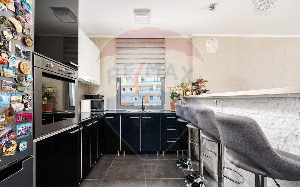 Apartament 3 camere mobilat/utilat de lux cu terasa - 96.... - 16