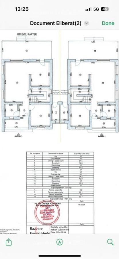Duplex despartit prin spatiu tehnic - 5