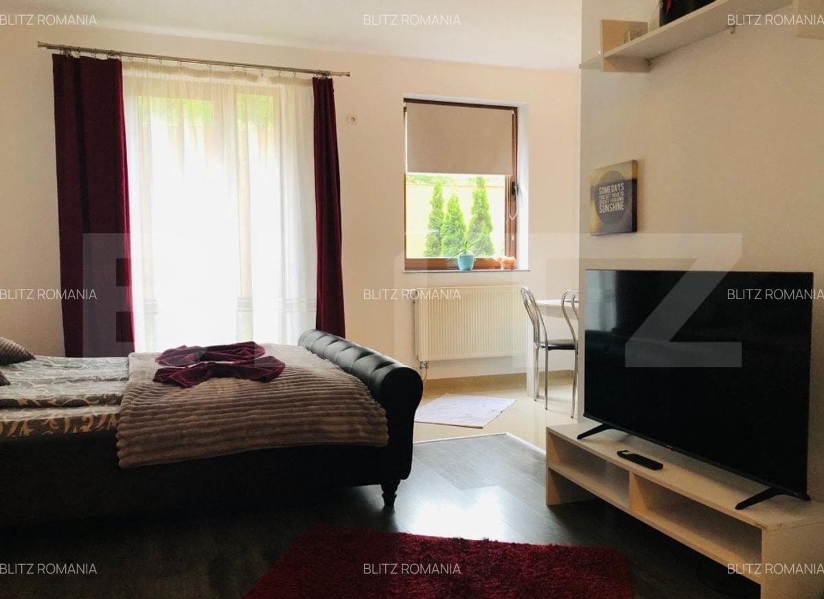 Garsoniera cu gradina intr-o zona pitoreasca din cartierul Schei! - 1