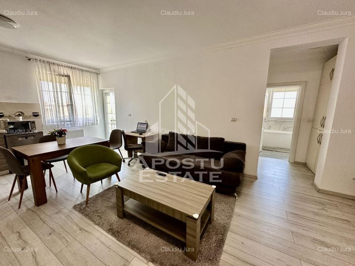 Apartament cu 2 camere, open space, CF de Timisoara, zona Braytim - 5