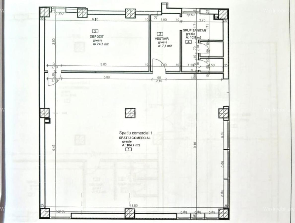 Spatiu comercial 146 mp la parter | 3 parcari | 300m de C-tin Brancusi - 1