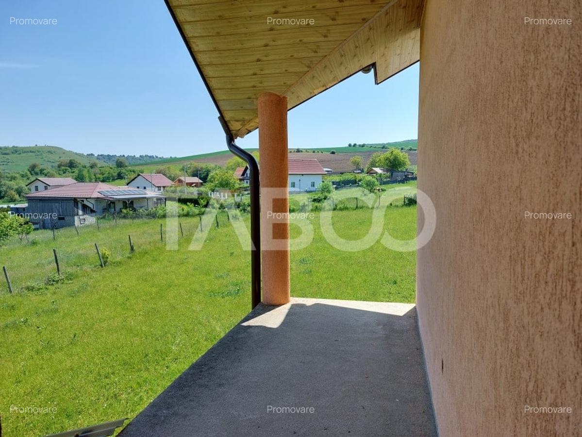 Casa individuala 5 camere cu teren 2000 mp Sura Mare Hamba Sibiu - 13