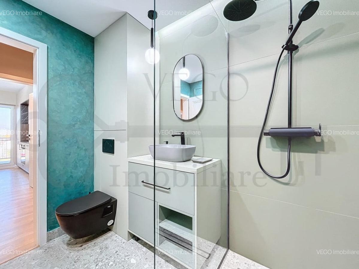 2 camere, 56 mp, complet mobilat, terasa 26 mp, aproape de Iulius Mall - 13