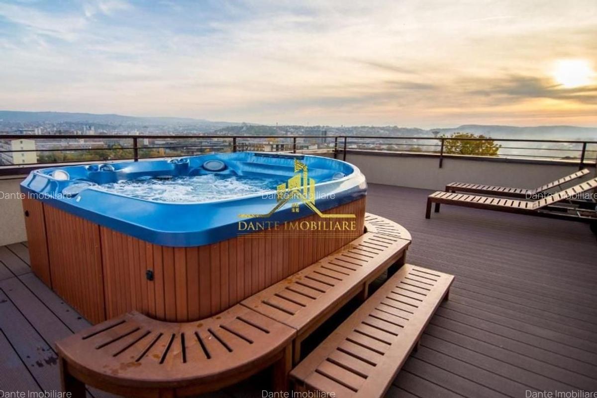 Penthouse, 3 camere, ultrafinisat, lux, terasa, jacuzzi, Sunny Hill - 9