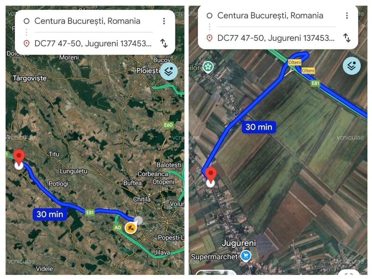 CASA + 3052m² TEREN INTRAVILAN - La iesirea A1 Olteni (30 min Buc) - 15