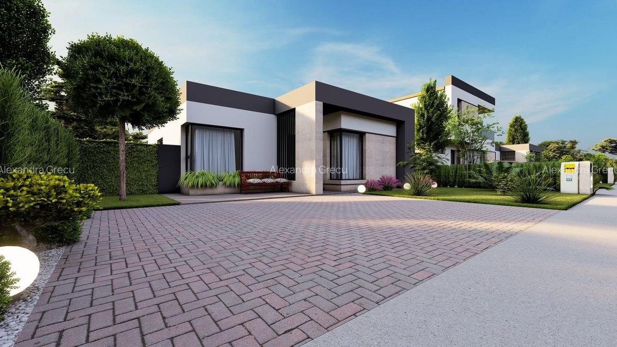 Casa superba 3 camere, teren 403 mp- ansamblu nou- Berceni/Vidra - 9