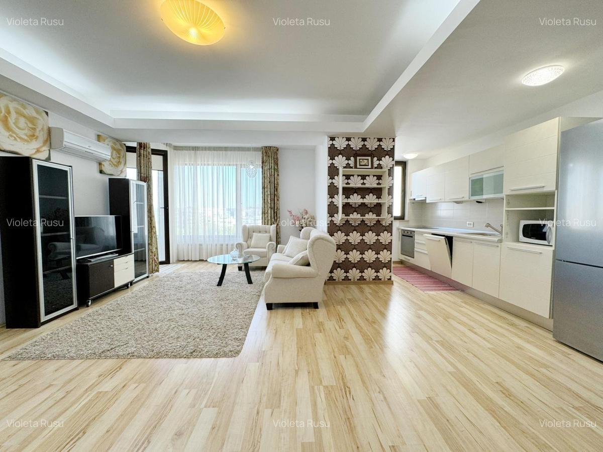 Inchiriere 3 camere Aviatiei | North Area Lake View | Loc parcare+Boxa - 1