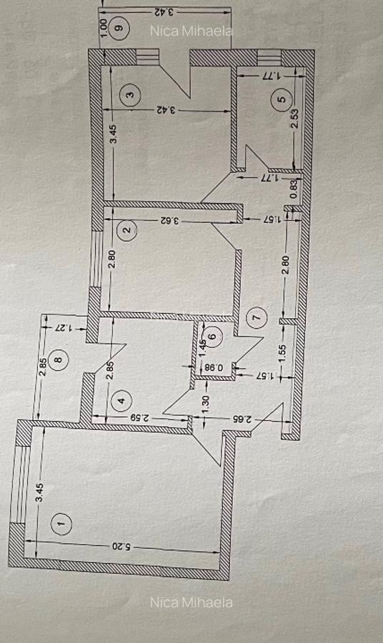 Vând apartament cu 3 camere - 4