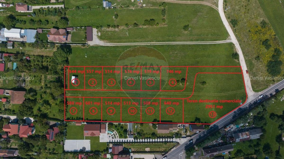 Lot de casa intrare Sacele -Strada Iernii, 640mp - 9