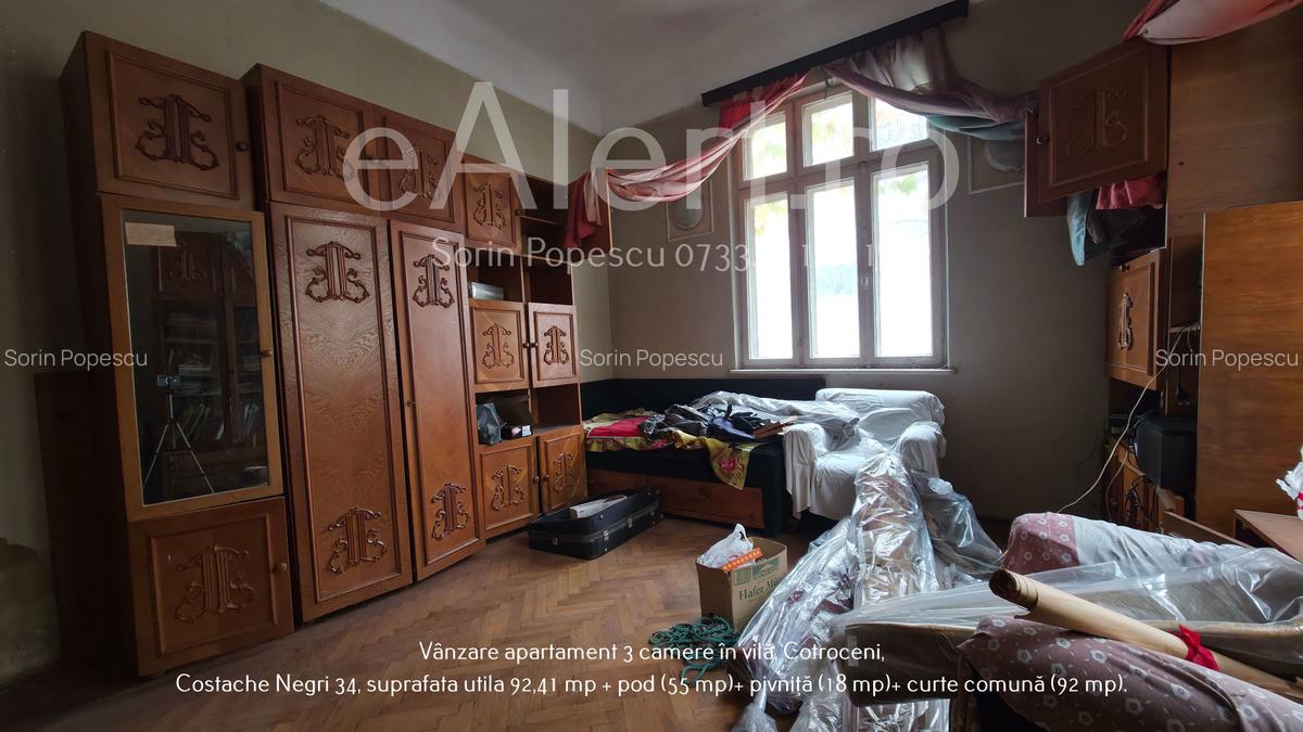 Apartament cu 3 camere în vilă, Cotroceni – Costache Negri 34 - 12