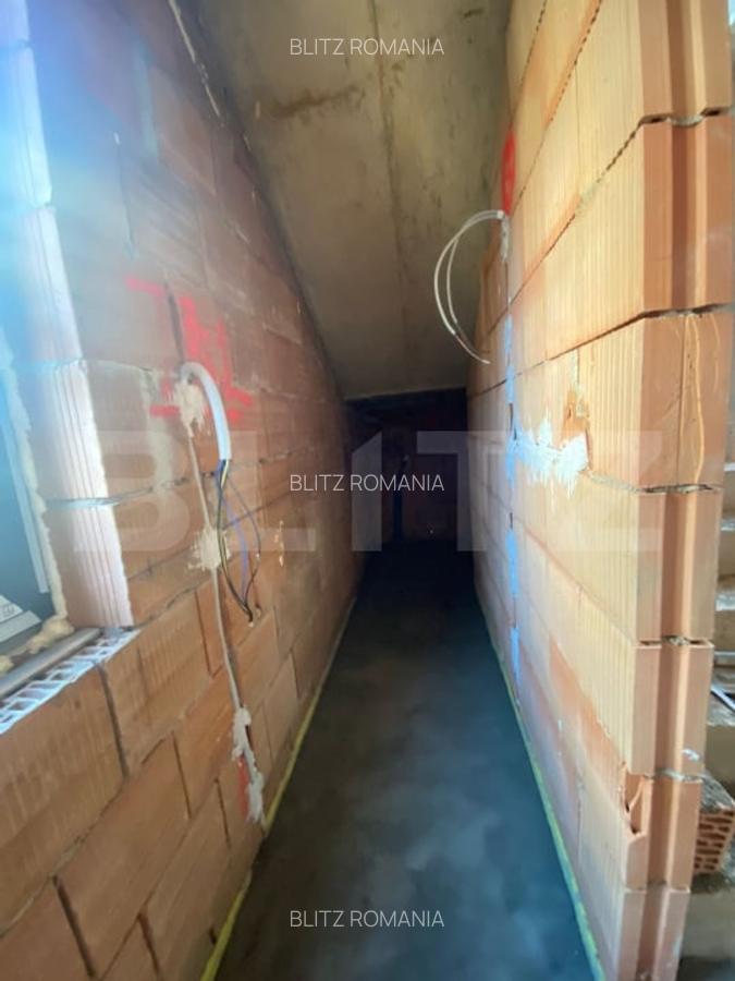 Casa P+E semifinisata cu panouri solare si pompa de caldura zona Roata Faget - 8