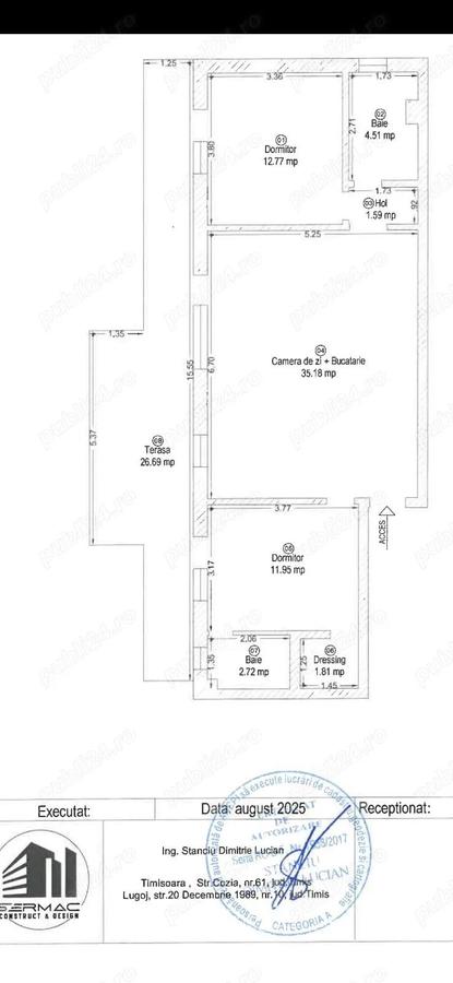 Ocazie!!! Penthouse in Timisoara la pret de apartament - direct de la proprietar - 9