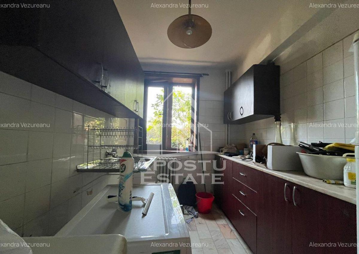 Apartament cu 2 camere, semidecomandat, parter inalt, zon... - 6