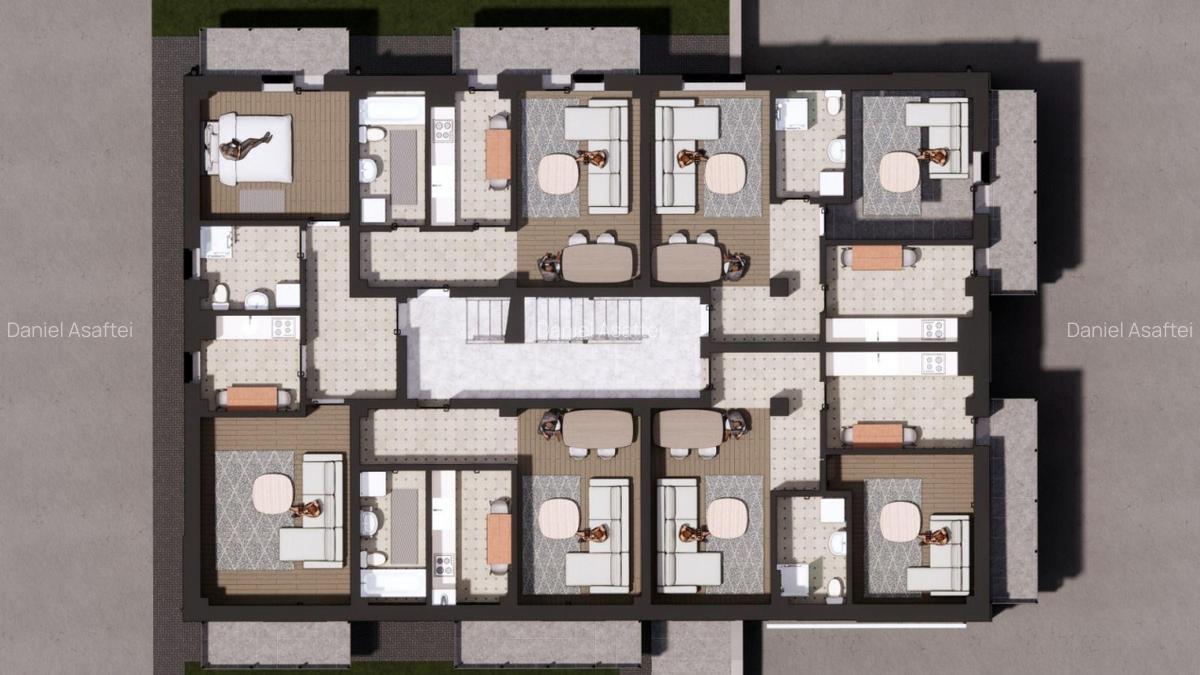 Comision 0- Apartament 1 camera, Tva si parcare incluse in pret. - 3