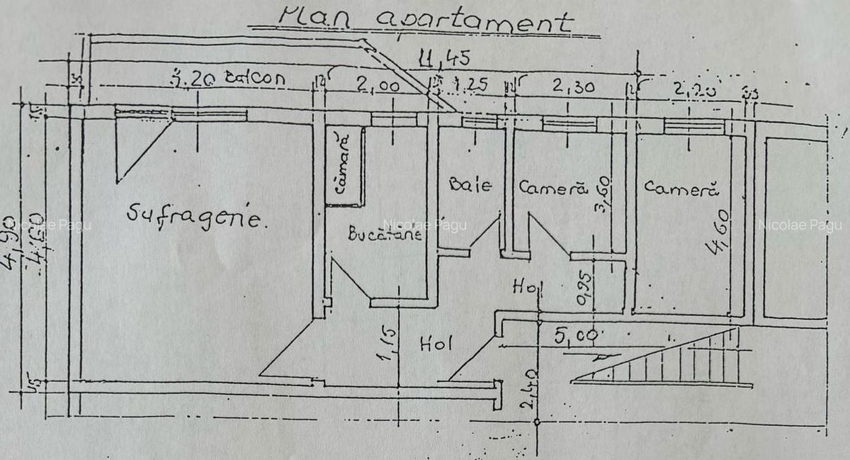 Apartament cu 3 camere decomandat în Ultracentral - 8