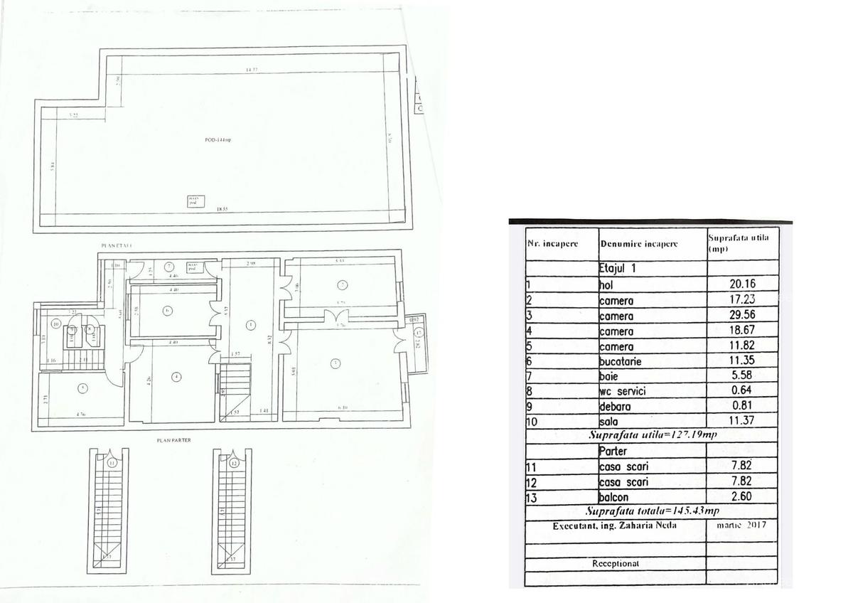 Apartament spectaculos de 4 camere într-o vilă cu farmec istoric, Victoriei - 23