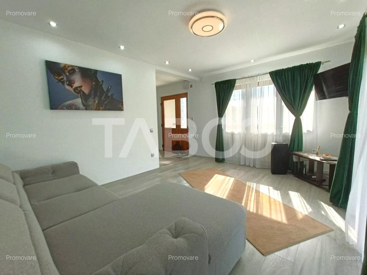 Casa moderna de vanzare 3 camere 2 bai - teren 472 mp - zona linistita - 2