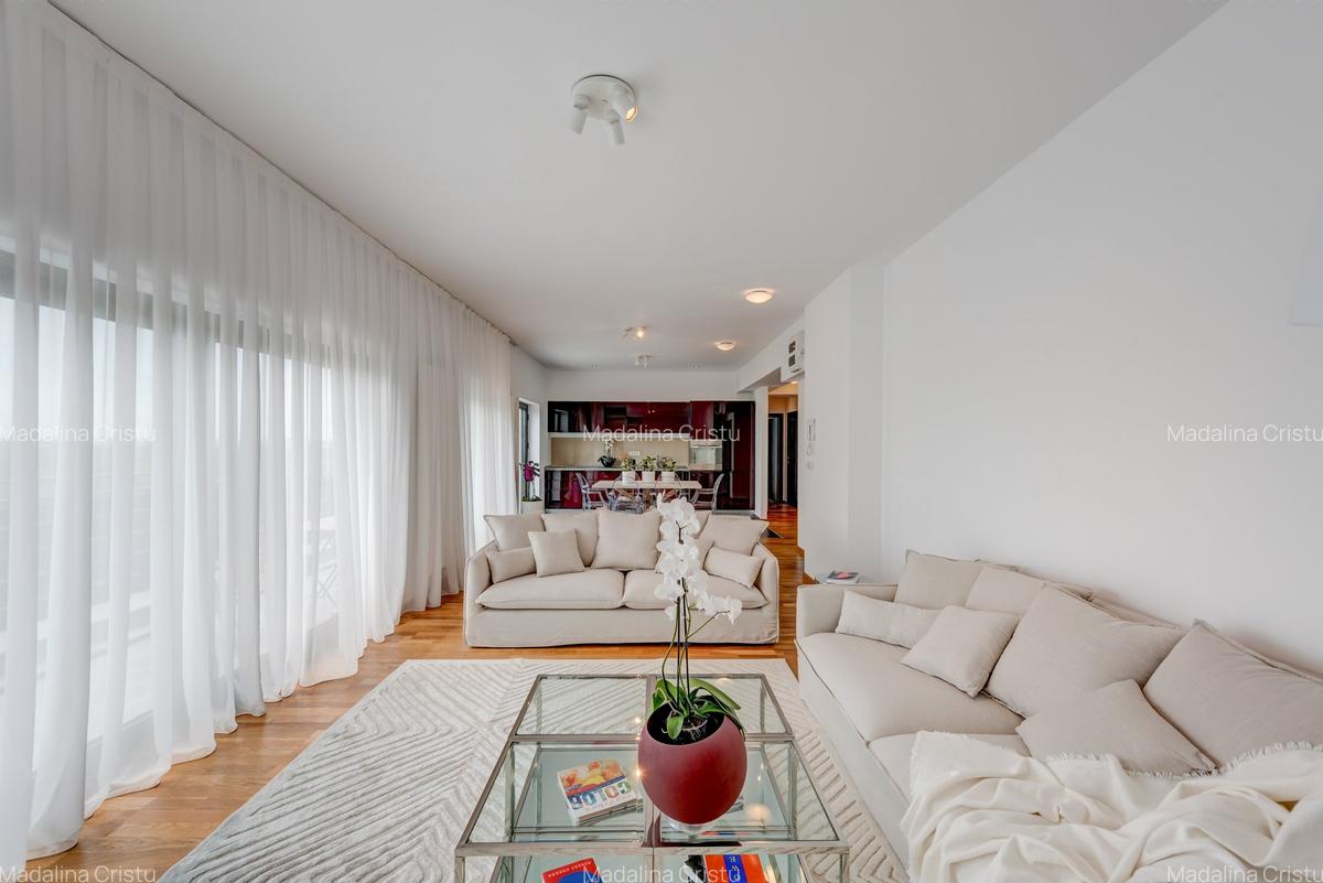Apartament 3 camere penthouse cu vedere splendida, Baneasa Natura Residence - 4