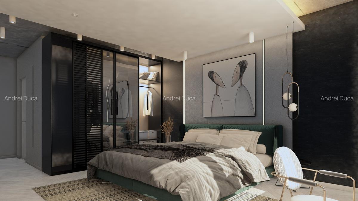 3 camere-185 mp-Penthouse-5 min Metrou Berceni-Mobila bucatarie inclusa - 4