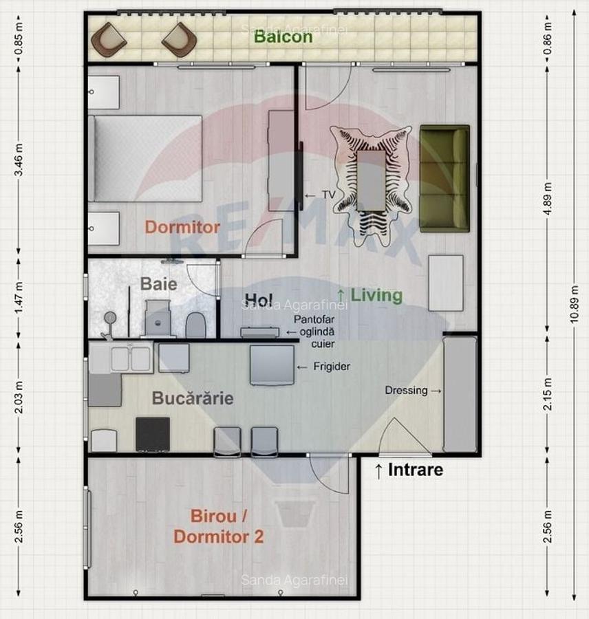 Apartament premium 3 camere, prima inchiriere, central, Str. Dragalina - 18