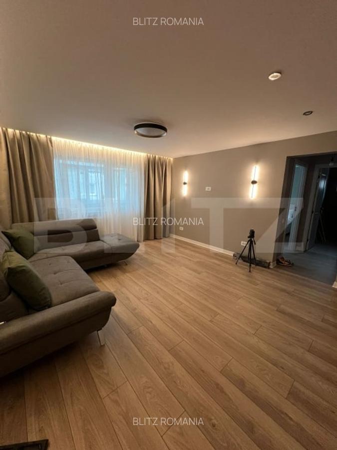 Apartament renovat, 2 camere, 50 mp, geam la baie, zona George Enescu - 4
