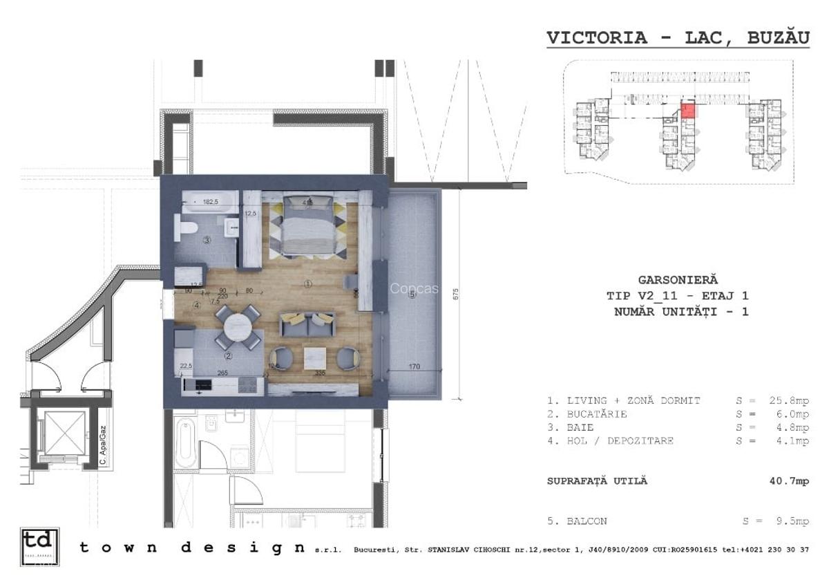 Apartamente noi cu o camera - Victoria Lake Buzau - 6