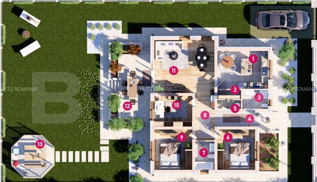 CASA DE VANZARE IN SANTANDREI-107MP UTILI-4 CAMERE - 10