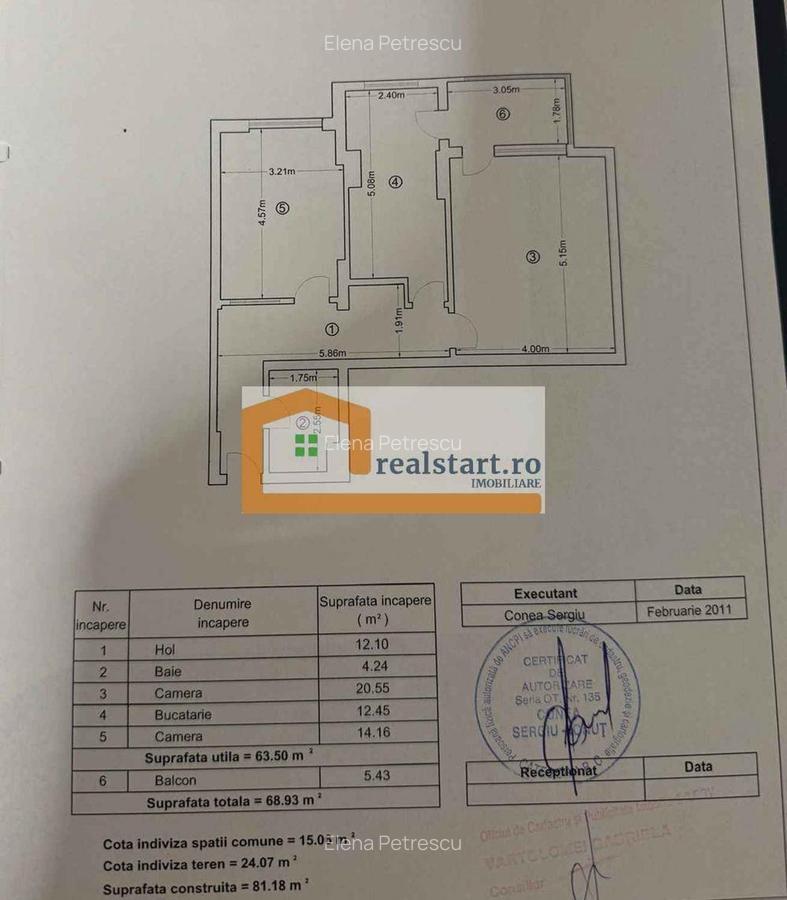 Cartier Latin, 6/8, mobilat si utilat, loc parcare, langa Piata si MegaImage - 15