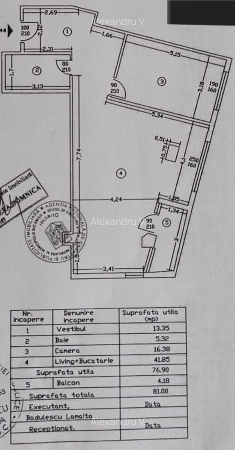 Apartament cu 2 camere semidecomandat în Vitan - 12
