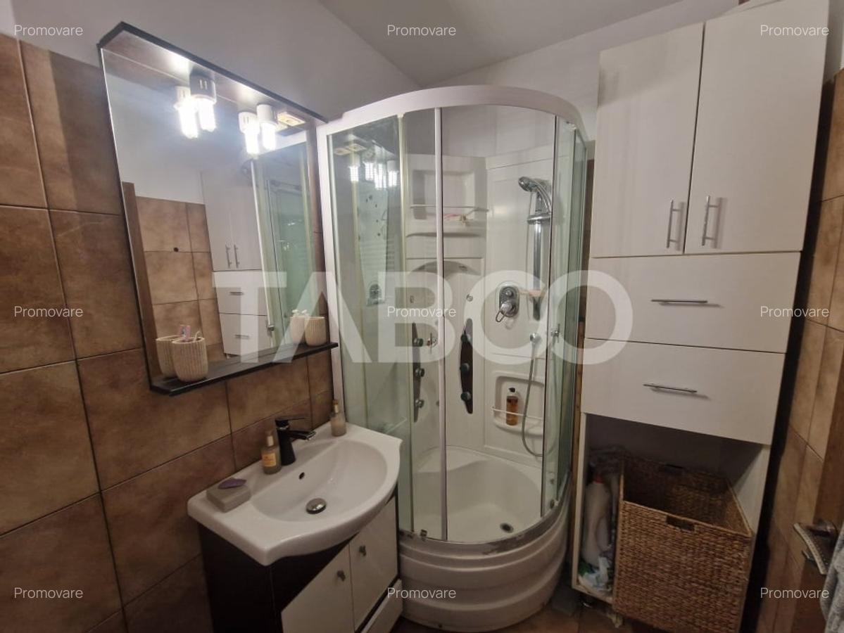 Apartament intabulat la mansarda 3 camere 65 mp balcon Turnisor - 9