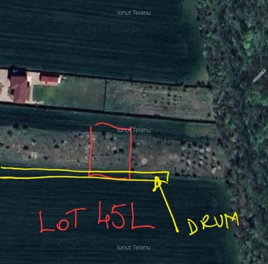 Teren Construcții intravilan de 514 mp, în Vlădiceasca - 2
