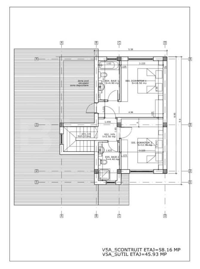 Casa individuala, 120 mp, zona Priseaca - 2