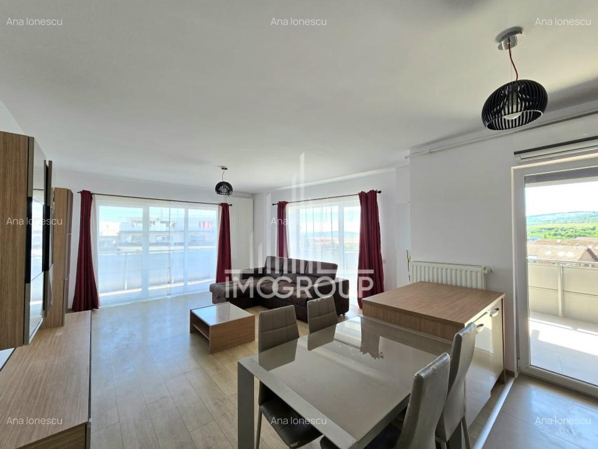 Apartament modern cu 3 camere, 2 bai si terasa de 30 mp, garaj - 10