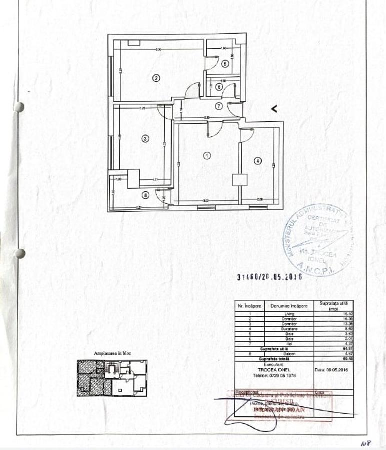 Comision 0! Apartament cu 3 camere Metrou Grozavesti Regie Orhideea Politehnica - 13