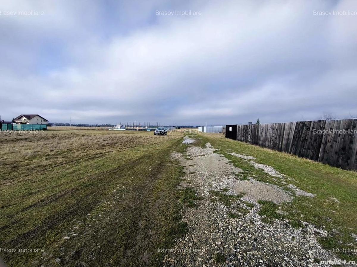 Zona Glajarie - Rasnov, teren ideal pentru investitie sau constructii de vacanta. - 5